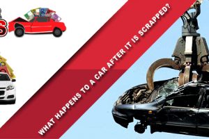 What happens to a car after it is scrapped?