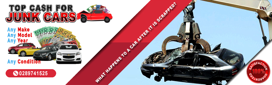 What happens to a car after it is scrapped?